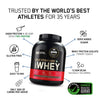 Gold Standard 100% Whey Protein Powder | Double Rich Chocolate | 5 lbs and Optimum Nutrition (ON) Gold Standard Pre-Workout- 142.5g/15 single serve packs (Green Apple Flavor), For Energy, Focus, Power, Endurance & Performance