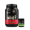 OPTIMUM NUTRITION (ON) Gold Standard 100% Whey Protein Powder with Creatine Combo