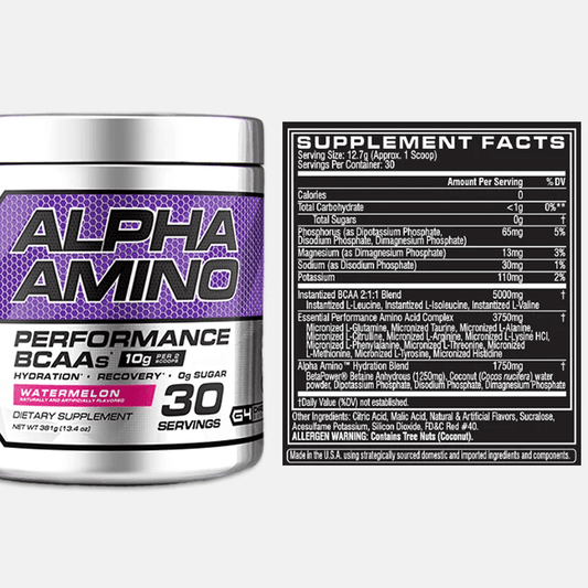 Cellucor C4 Alpha Amino BCAA & EAA Powder