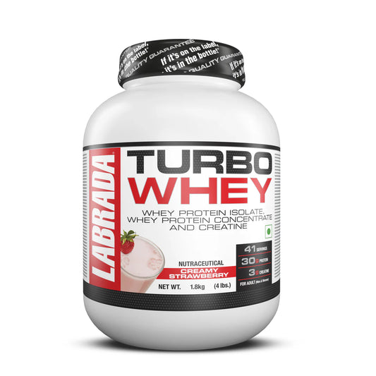 Labrada TURBO WHEY - Isolate, Concentrate, and Creatine